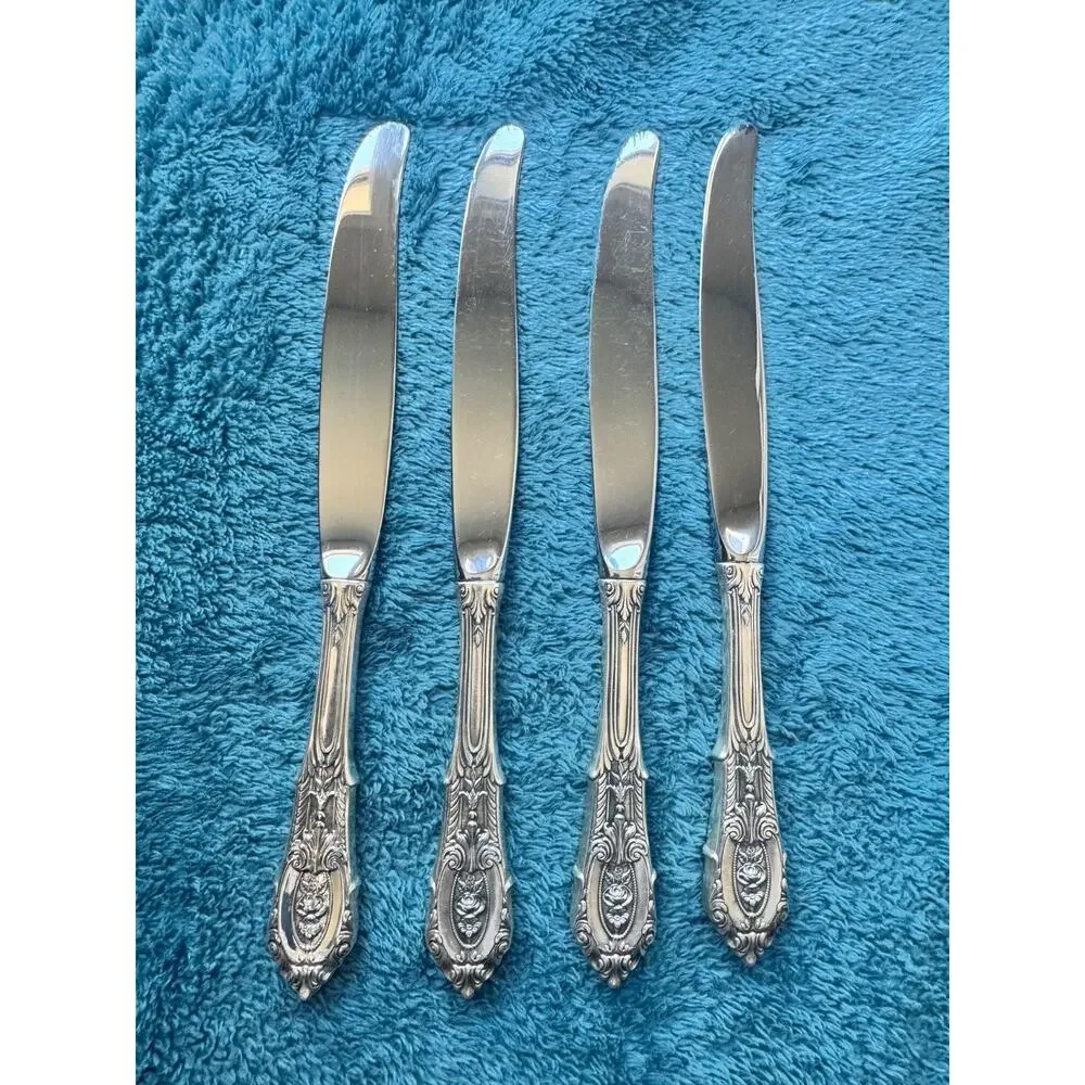 Vintage Wallace Rose Point Sterling Silver 